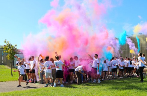 Une course de couleurs pour la rentrée