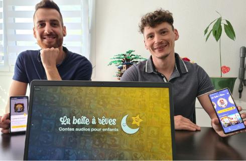 Deux amis, une application : la Boîte à Rêves