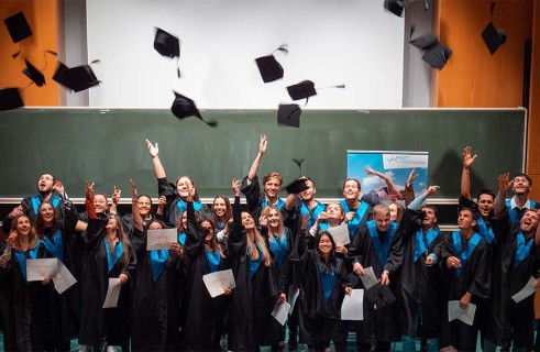 Remise des diplômes de la 1ère promotion de licence STAPS