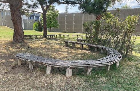 Le banc vivant du campus Illberg