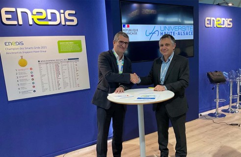 Un partenariat autour d’un démonstrateur unique en son genre - Signature de convention avec Enedis sur le salon Be 4.0 2022