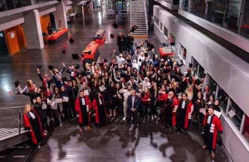 Remise de diplômes du département Droit