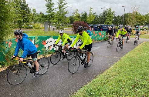 Tour Eucor - Arrivée de l'étape mulhousienne