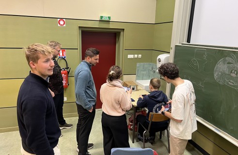 Des étudiants danois à l'UHA dans le cadre d'un cours