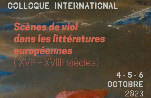 Colloque Scènes de viol dans les littératures européennes